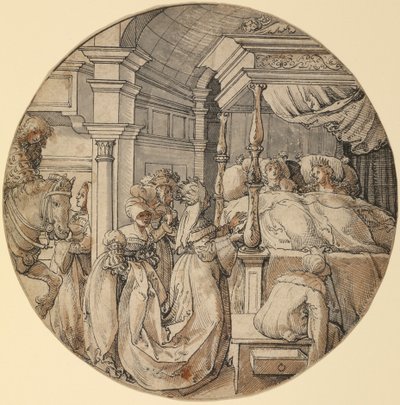 Hochzeitsszene von Jörg Breu the Elder