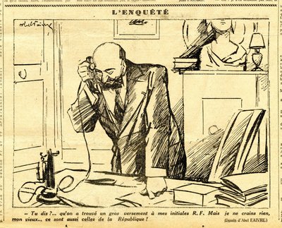 Candide, Satirique en N & B von Jules Abel Faivre