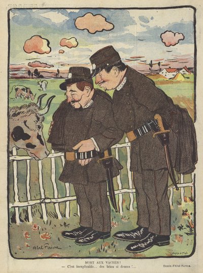 Illustration für Le Rire von Jules Abel Faivre