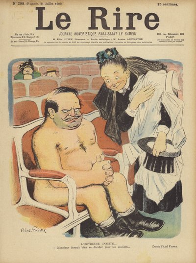 Illustration für Le Rire von Jules Abel Faivre