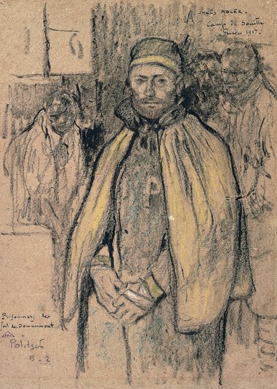 Gefangene von Fort Douaumont von Jules Adler