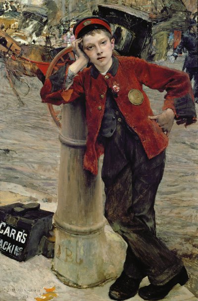 Londoner Schuhputzer von Jules Bastien Lepage