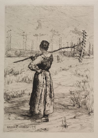 Rückkehr vom Feld von Jules Bastien Lepage