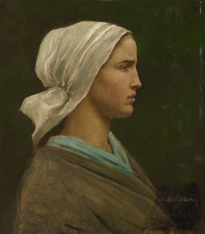 Jeanne Calvet, 1865 von Jules Breton