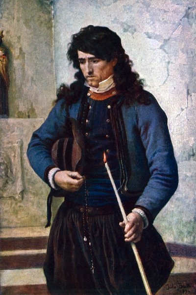 Der Kommunikant, 1902-1903 von Jules Breton