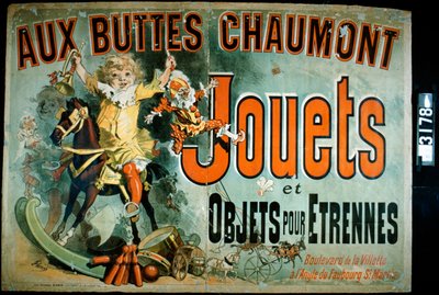 Aux Buttes Chaumont, 1885 von Jules Cheret
