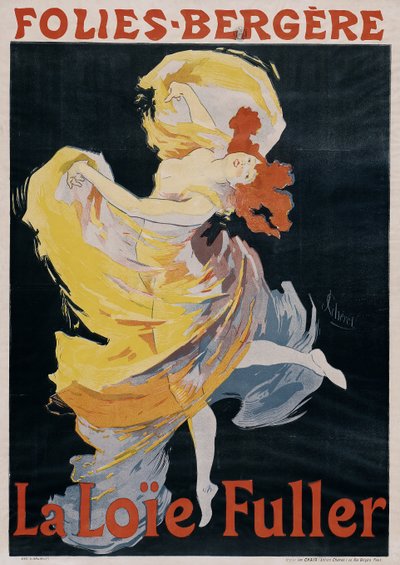 Loïe Fuller Poster von Jules Cheret