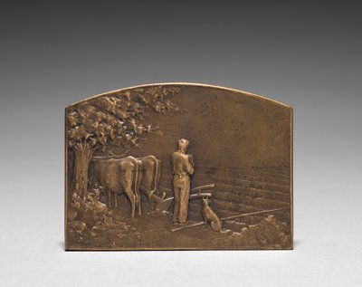 Medaille Vorderseite von Jules Dupré