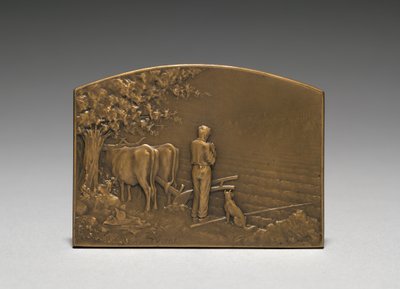 Medaille Vorderseite von Jules Dupré