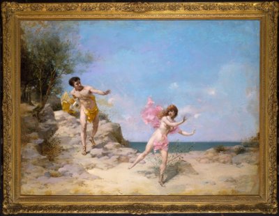 Apollo und Daphne von Jules Frederic Ballavoine