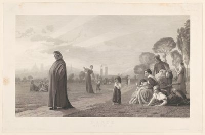 Dante, nach J.L. Gérôme von Jules Gabriel Levasseur