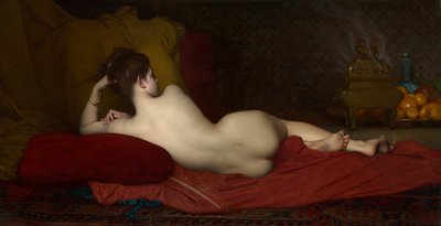 Odaliske von Jules Joseph Lefebvre