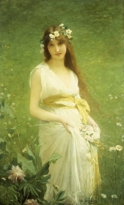 Frühling von Jules Joseph Lefebvre