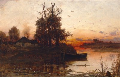 Abendstille, 1894 von Juli Julievich Klever
