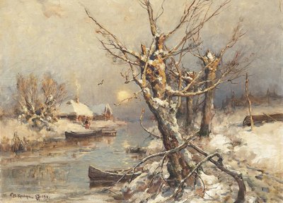 Wintersonne, 1911 von Juli Julievich Klever