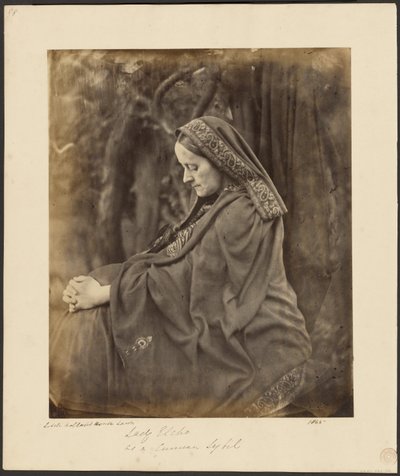 Lady Elcho als Kumeische Sibylle von Julia Margaret Cameron