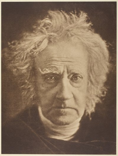 Sir John Herschel, 1867, gedruckt 1875 von Julia Margaret Cameron