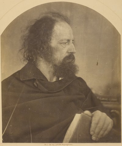 Der schmutzige Mönch, Alfred Tennyson von Julia Margaret Cameron