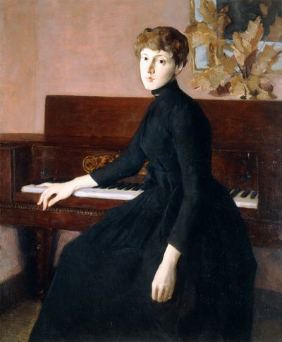 Am Klavier von Julian Alden Weir