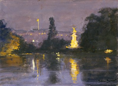 Buckingham Palace - Nacht von Julian Barrow