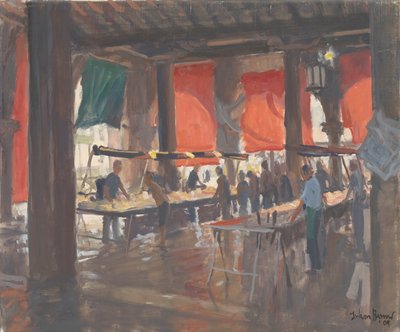 Fischmarkt, Venedig von Julian Barrow