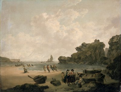 Der Stack Rock, 1793-94 von Julius Caesar Ibbetson