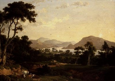 Ullswater: vom Gowbarrow Park von Julius Caesar Ibbetson