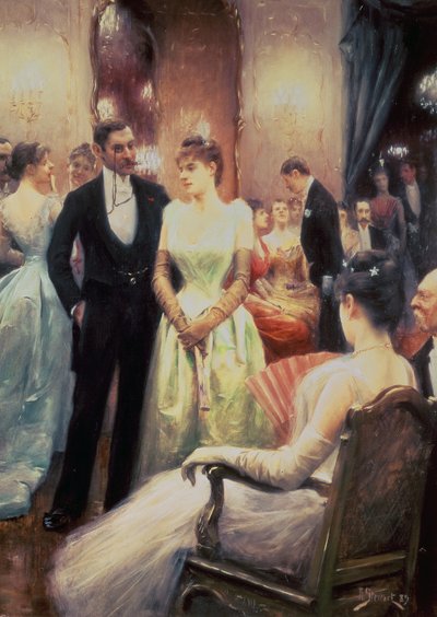 Auf dem Ball von Julius Leblanc Stewart