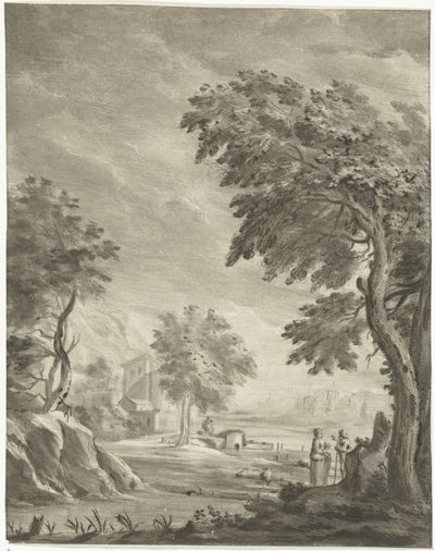Landschaft mit Weg von Jurriaan Cootwijck