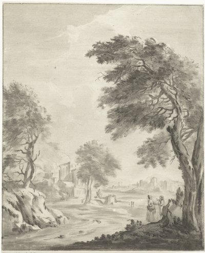 Landschaft mit Weg von Jurriaan Cootwijck