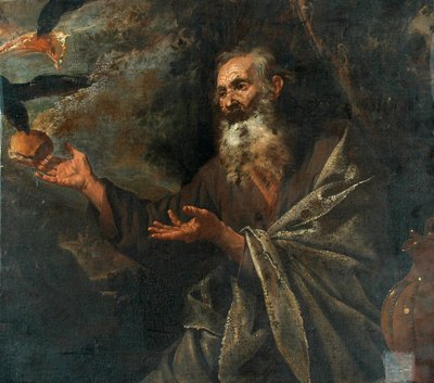 Elia wird von den Raben gefüttert von Jusepe de Ribera