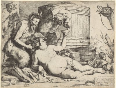 Der betrunkene Silenus von Jusepe de Ribera