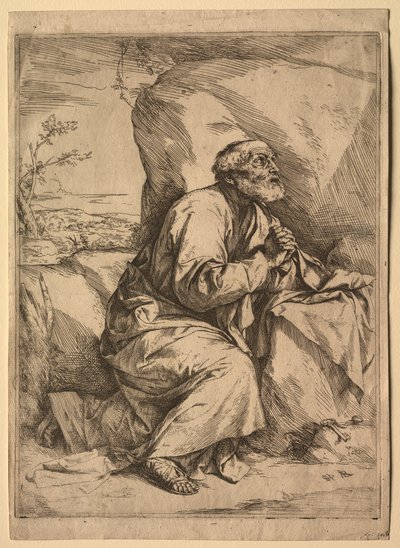 Der reuige St. Peter von Jusepe de Ribera