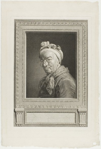 Selbstporträt von Juste Chevillet
