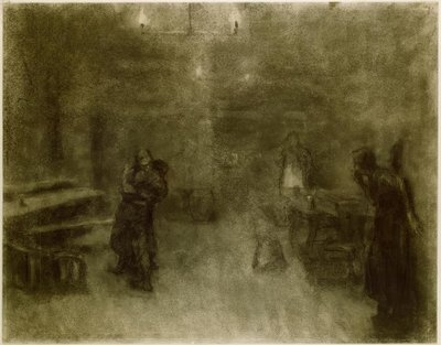 Käthe Kollwitz, Szene aus Germinal von Käthe Kollwitz