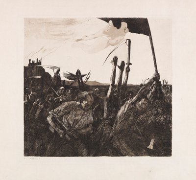 Revolte, 1899 von Käthe Kollwitz