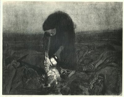 Schlachtfeld von Käthe Kollwitz