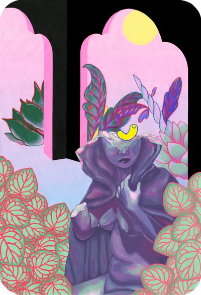 Gartenhexe, 2019 von Kam Tsz