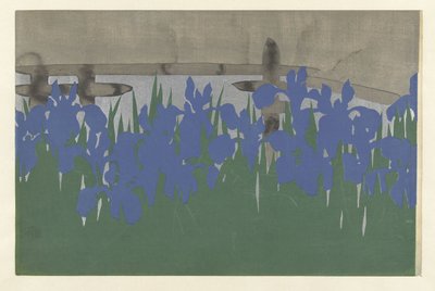 Acht Brücken, Yatsubashi von Kamisaka Sekka