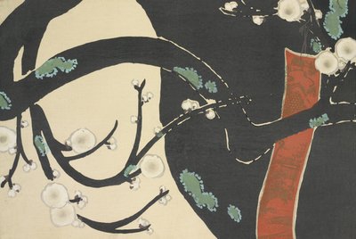 Ume, aus Momoyo-gusa von Kamisaka Sekka