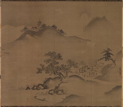 Landschaft von Kano Chikanobu