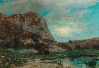 Soldaten bei der Rast von Carl Friedrich Lessing