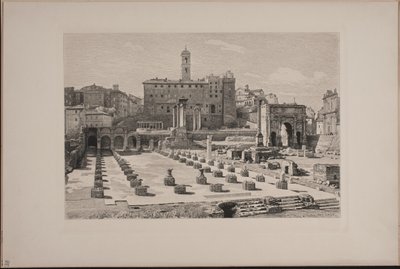 Forum Romanum von Karl Jensen