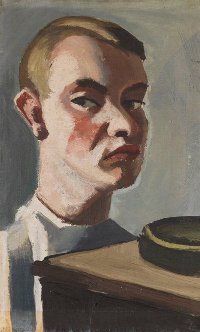 Selbstporträt, ca. 1920 von Karl Tratt