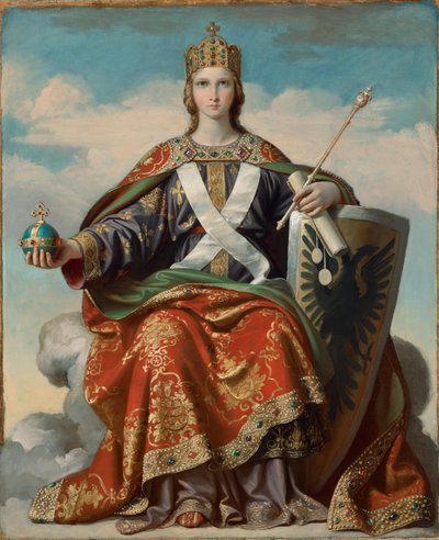 Allegorie der Macht von Karl von Blaas