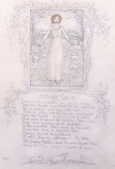 Frühlingslied von Kate Greenaway