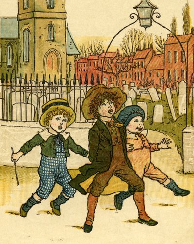 Wir sind alle fröhliche Jungs von Kate Greenaway