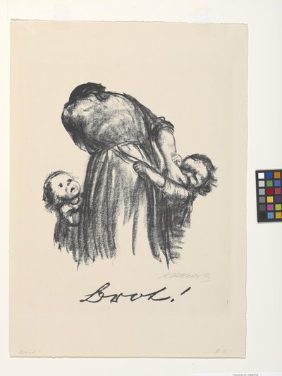 Brot! von Käthe Kollwitz