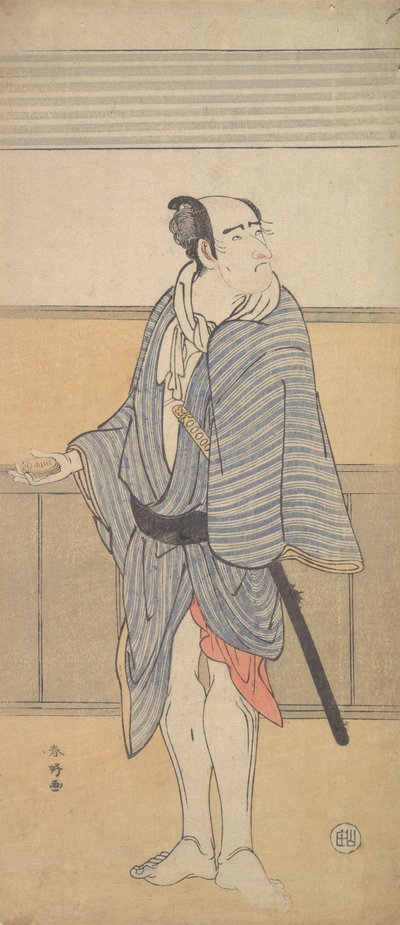 Ein Unbekannter Schauspieler, ca. 1790 von Katsukawa Shunko