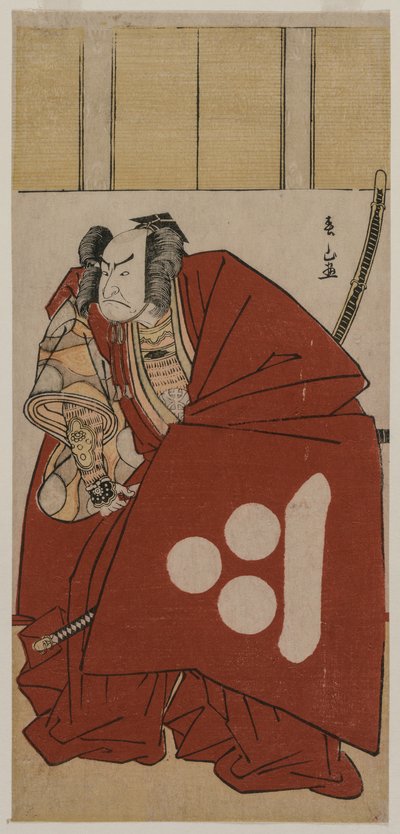 Nakamura Nakazo I als Watanabe no Tsuna von Katsukawa Shunzan